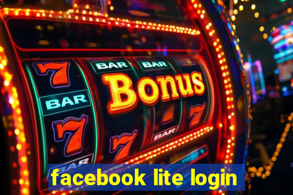 facebook lite login